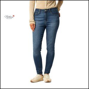 Modern Skinny Jeans Mid Rise Stretch Denim Comfort Fit